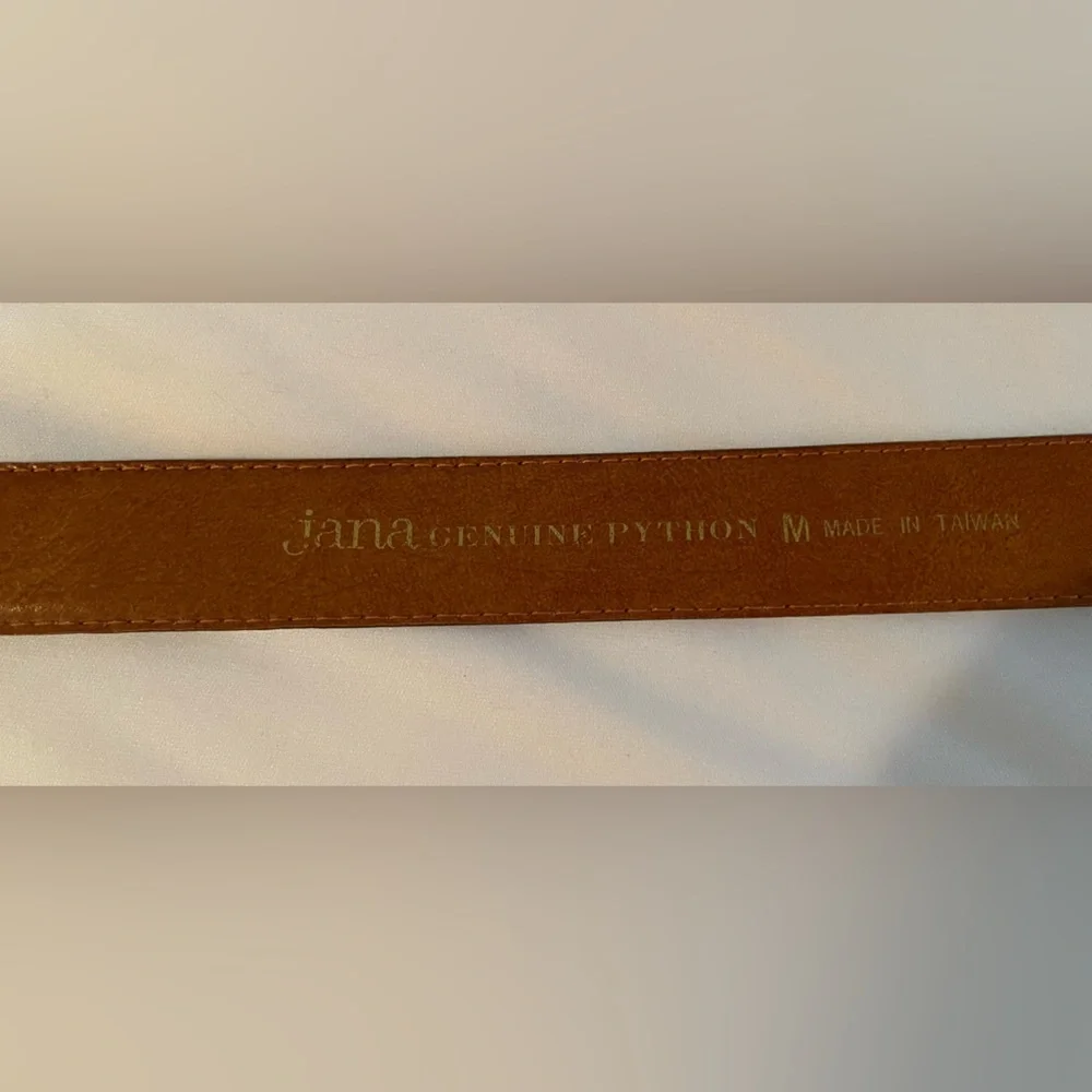 Genuine Python Belt - Picture 4 of 6